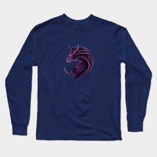 Lilac dragon Long Sleeve T-Shirt